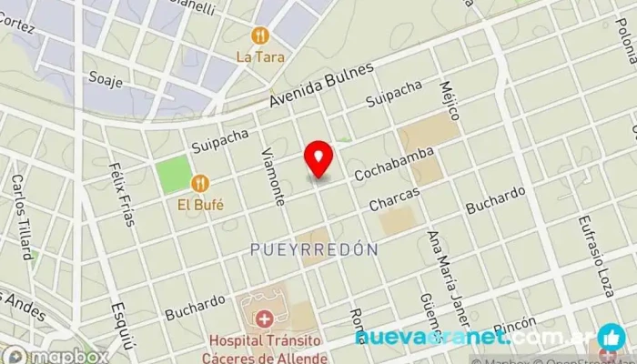 mapa de Perikos Panadería, Pastelería, Bocatería, Panadería mayorista en Córdoba