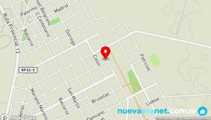 mapa de Piumetti Librería, Marroquinería, Juguetería en El Trebol