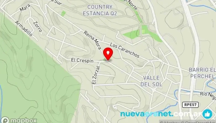 mapa de Plaza Casa de los Pájaros Parque en Mendiolaza
