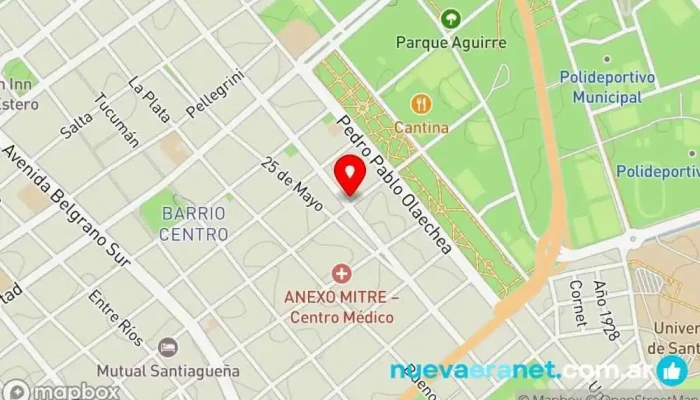 mapa de Porotamaría Tienda de muebles, Interiorista en Santiago del Estero