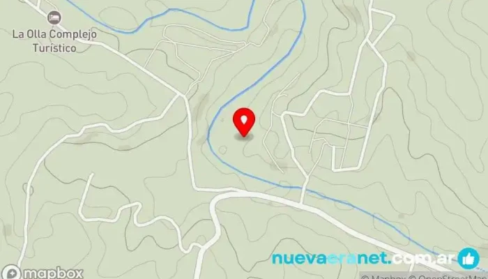 mapa de Posta Carreta Hotel , Aparts y Casas de Campo Complejo turístico y barrio privado Alojamiento en Santa Rosa de Calamuchita