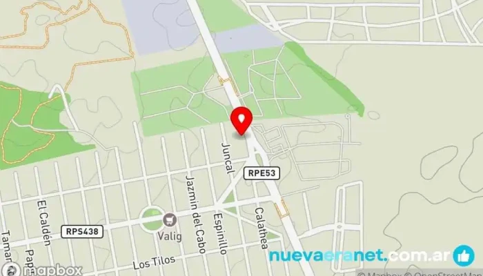 mapa de PRAKTIK s.r.l. MENDIOLAZA E-53 Tienda de materiales para la construcción, Distribuidor de acero en Mendiolaza