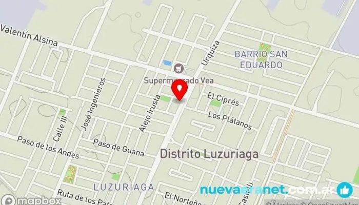 mapa de PUNTO CHOCOLATE Pastelería en Mendoza