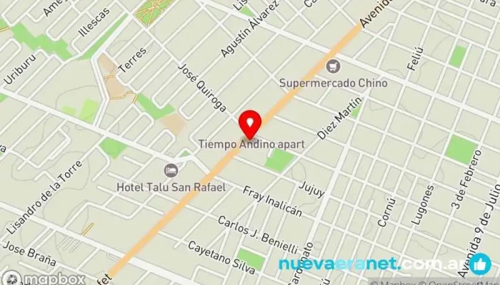 mapa de Pura Vida Gluten Free Tienda de alimentos naturales en ABN