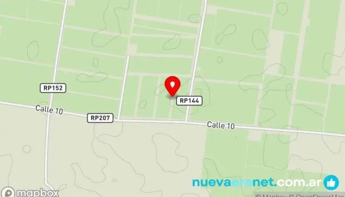 mapa de Rawson  en San Juan