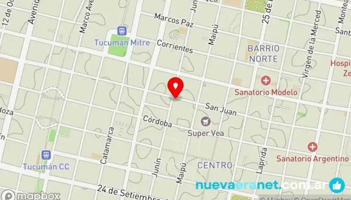 mapa de Re Mate, tienda de mates Artesanía en San Miguel de Tucumán