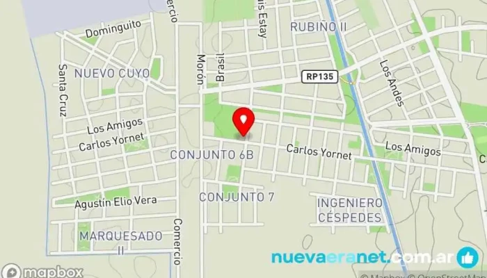 mapa de Regalería La Seño Tienda de regalos en Rivadavia