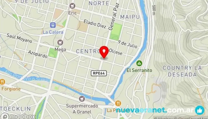 mapa de Reggio Servicios Inmobiliarios Agencia inmobiliaria en La Calera