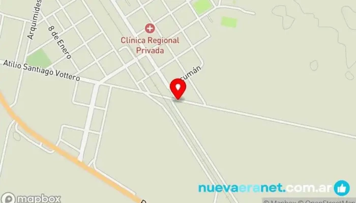 mapa de Remate Fería | La Industrial Cooperativa Rancho ganadero en Centeno