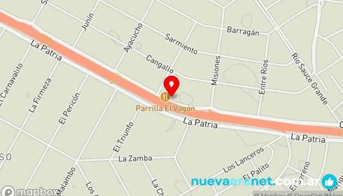 mapa de Remates el Cruce Tienda de artículos para el hogar en Exaltación de la Cruz