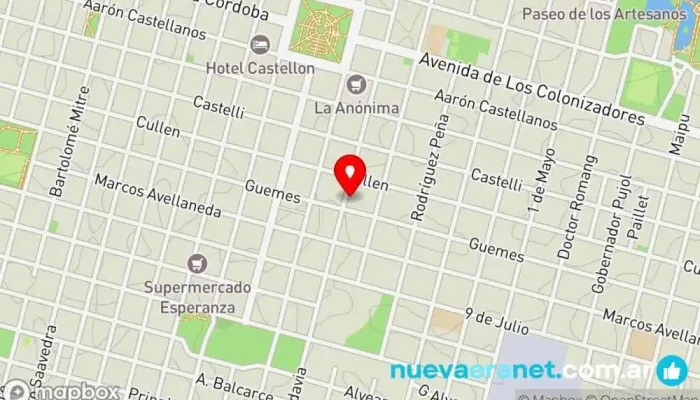 mapa de Remates  en Esperanza