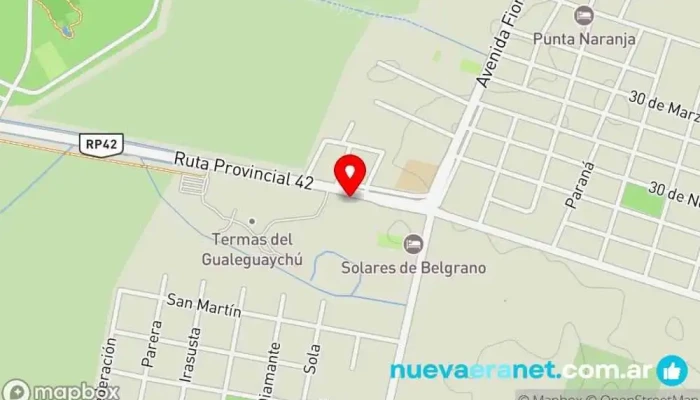mapa de REMATES  en Gualeguaychú