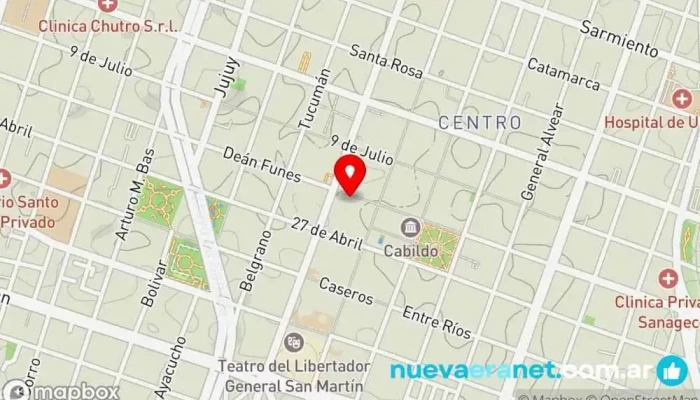 mapa de Remates Rurales S.a.  en Córdoba