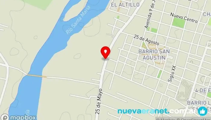 mapa de Repostería Solcito Pastelería en Santa María