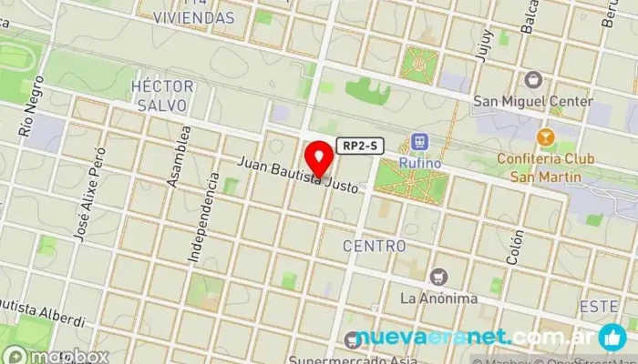 mapa de Ricci Hogar Tienda de artículos para el hogar en Rufino