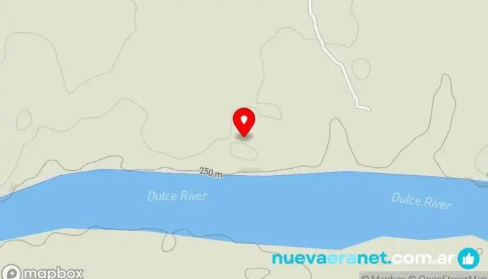 mapa de Río Hondo  en Santiago del Estero
