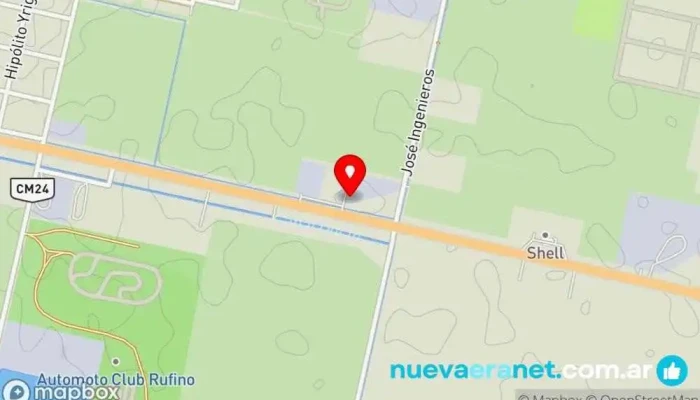 mapa de ROGRIV CASILLAS RURALES Venta de caravanas y autocaravanas en Rufino