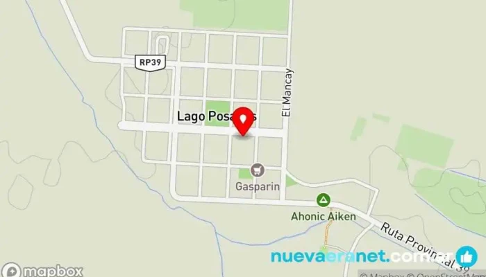 mapa de Sabores Saltacruceños Panadería en Lago Posadas