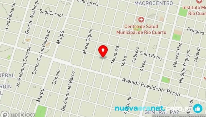 mapa de Sal & Azúcar! Pastelería y Repostería Artesanal Pastelería, Tienda de alimentación en Río Cuarto