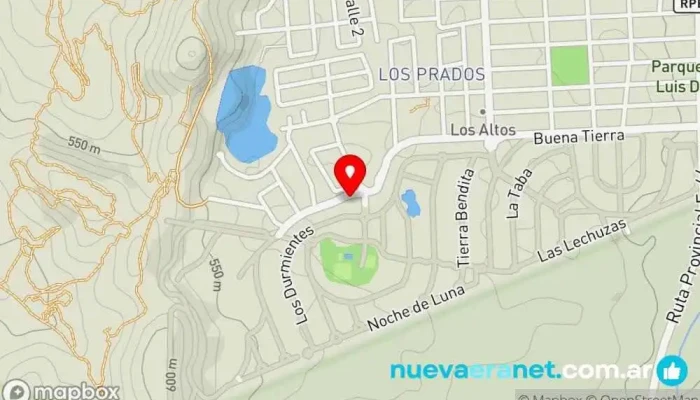 mapa de Saltiva Propiedades S.A. Agencia inmobiliaria en La Calera