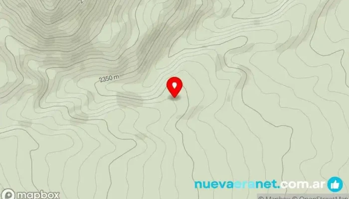 mapa de San Carlos  en Salta