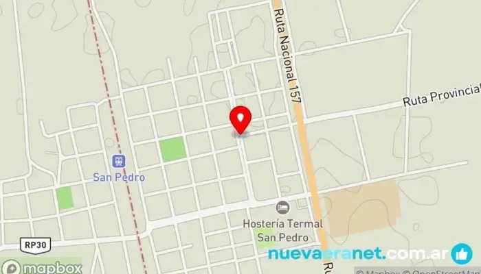 mapa de San Pedro  en San Pedro