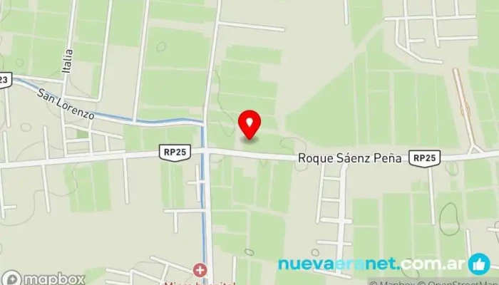 mapa de Santa Lucía  en San Juan