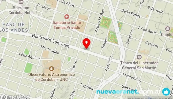 mapa de SC Subastas Córdoba Casa de subastas en Córdoba