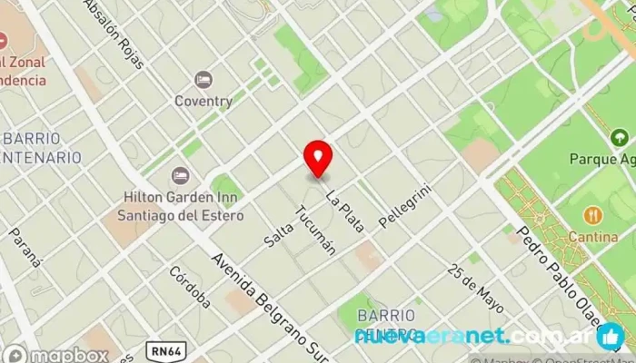 mapa de SEA Repuestos Sanitarios Tienda de artículos de fontanería en Santiago del Estero