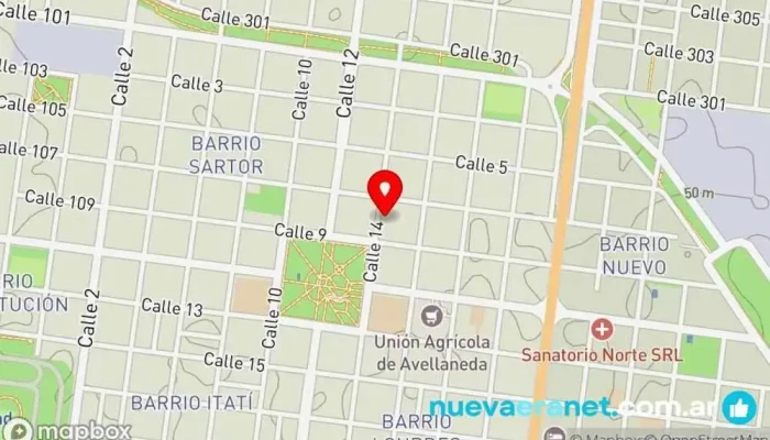 mapa de SeñorPan Panadería en Avellaneda