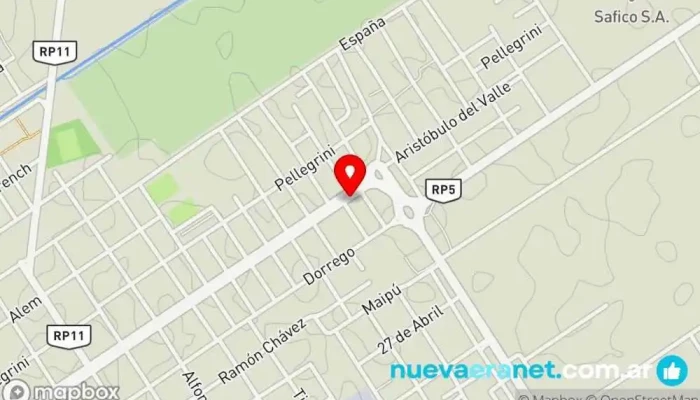 mapa de Sidermaq Banda Tienda de herramientas en La Banda