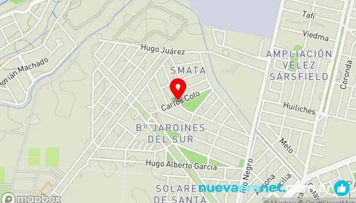 mapa de SMATA  en Córdoba
