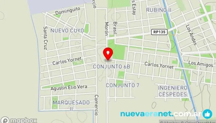 mapa de Somos A&B Librería en Rivadavia