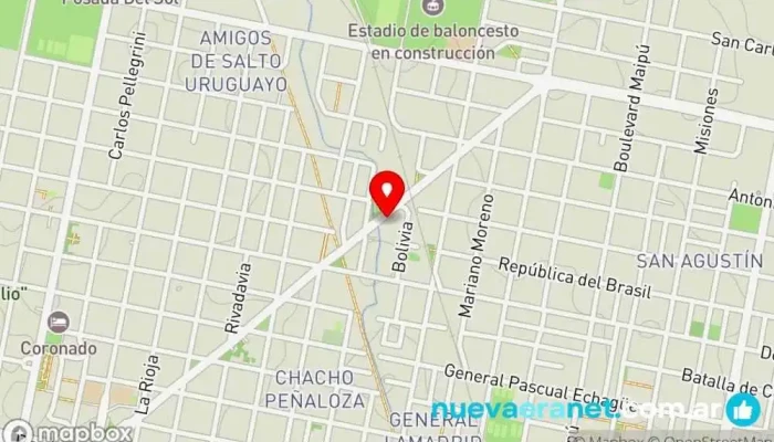 mapa de Subastando Online Casa de subastas en Concordia