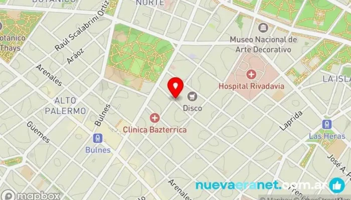 mapa de Suevia - Panadería y Pastelería Panadería, Pastelería en Cdad. Autónoma de Buenos Aires