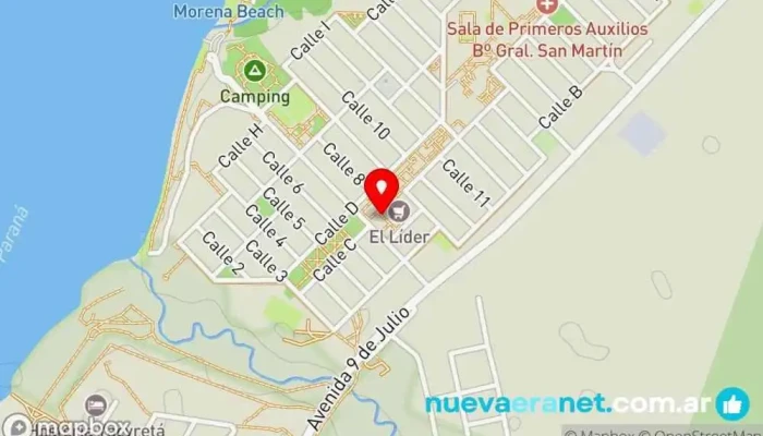 mapa de Supermercado 