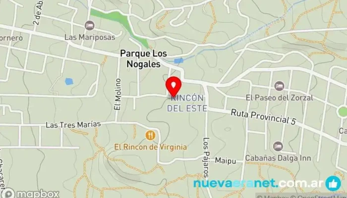 mapa de Tantanakuy - Casa compartida Hotel en Merlo San Luis