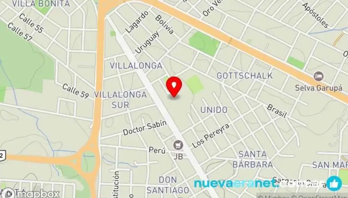 mapa de Terrenos en Garupa Oficinas de empresa en Garupa