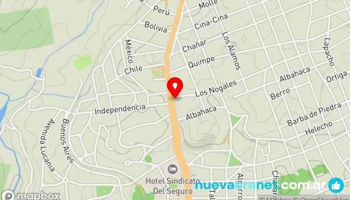 mapa de TIEMPO LIBRE Pesca Camping Indumentaria Tienda de artículos de pesca en Villa Giardino