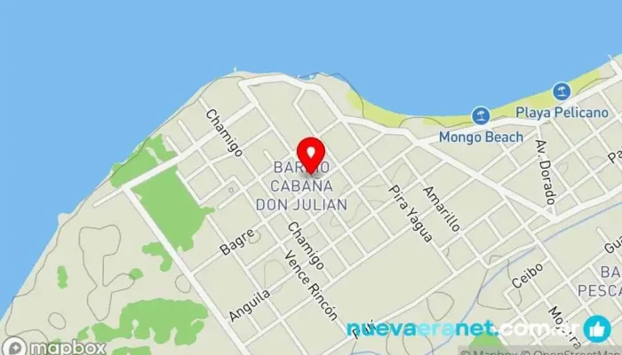 mapa de Tierra Nuestra Fishing Lodge Alojamiento con servicio, Área de pesca en Paso de la Patria