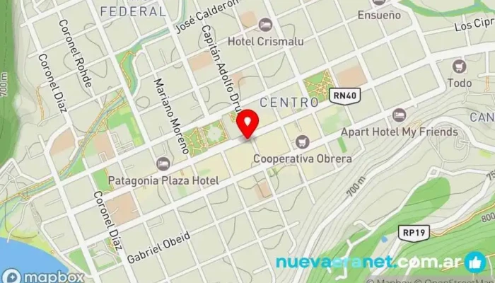 mapa de Tío Paco. Bar, Restaurante en San Martín de los Andes