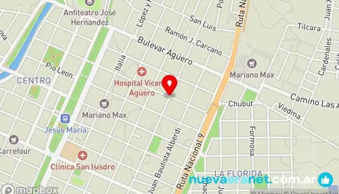 mapa de Tipico - Casa de carne Carnicería en Jesus María
