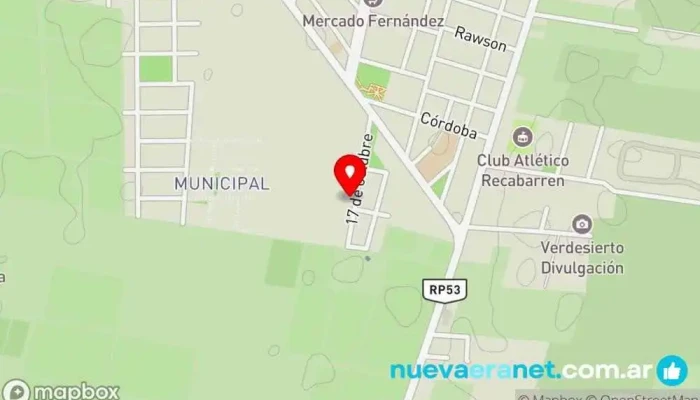 mapa de todo construcción Ferretería en Zonda