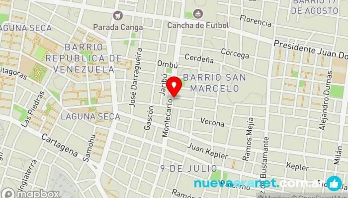 mapa de Toque de Ángel (GLOBOS) Tienda de globos en Corrientes