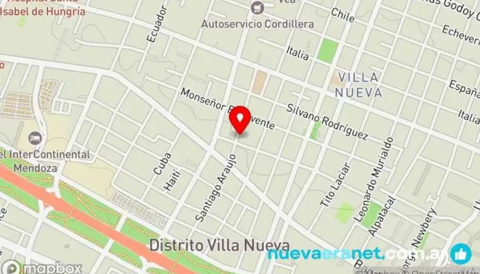 mapa de TORTAS DON CHENA Panadería en Guaymallén