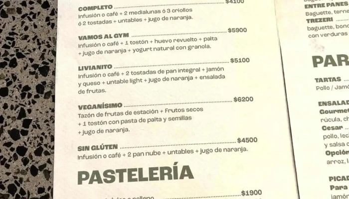 Trezeri Cafe Carta - Córdoba