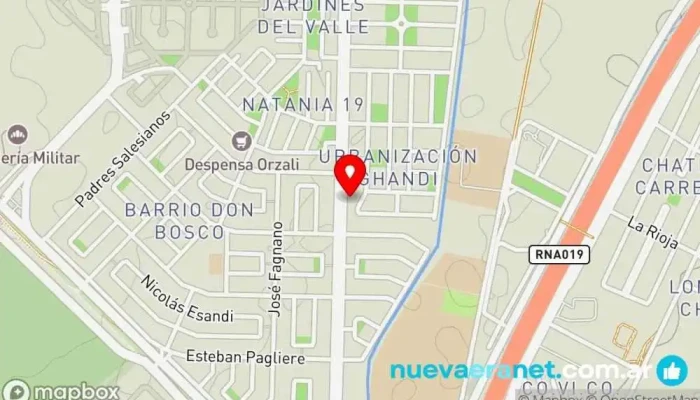 mapa de Trezeri Panadería Panadería, Cafetería, Pastelería, Restaurante en Córdoba