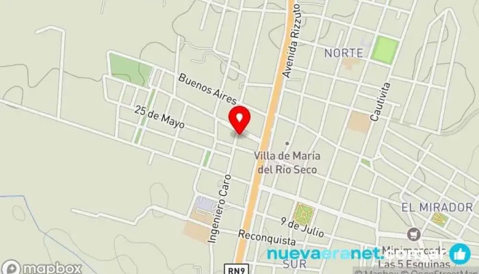mapa de Tu pana, una panaderia familiar Panadería en Villa de María