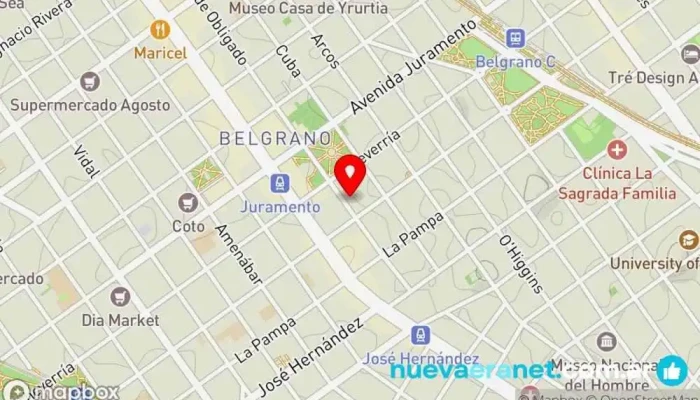 mapa de UMC S.A. Ganadero en ADC