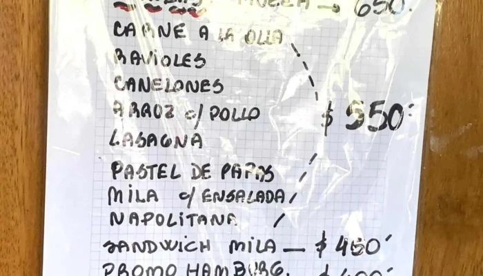 Un Toque De Dulzura Su Panaderia Carta - Mendoza